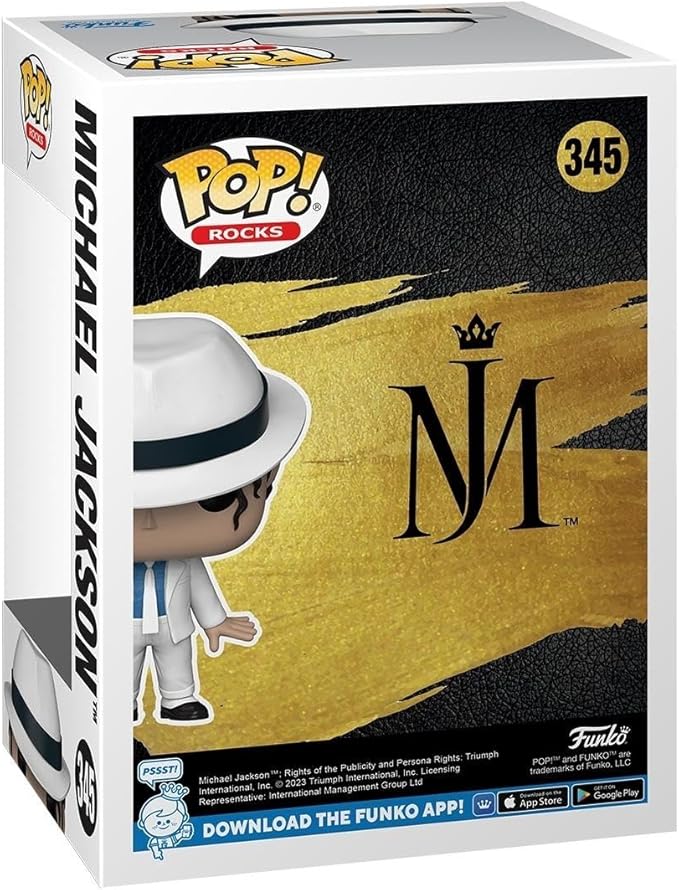 Funko POP! Rocks: Michael Jackson - Smooth Criminal - Collectable Vinyl Figure - Gift Idea - Official Merchandise - for Kids & Adults - Music Fans - Model Figure for Collectors and Display