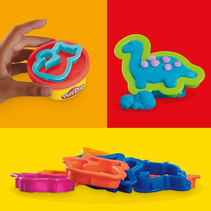 Play-Doh Party Favor Pack, Bulk 24 Pack of Modeling Compound with Cutters, Classroom Supplies for Arts & Crafts, Back to School Gifts & Prize Toys for Kids, Ages 3+ (Amazon Exclusive)