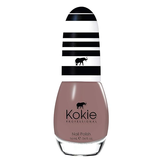 Kokie Professional Nail Polish, 0.54 Fl Oz (Café Ole)