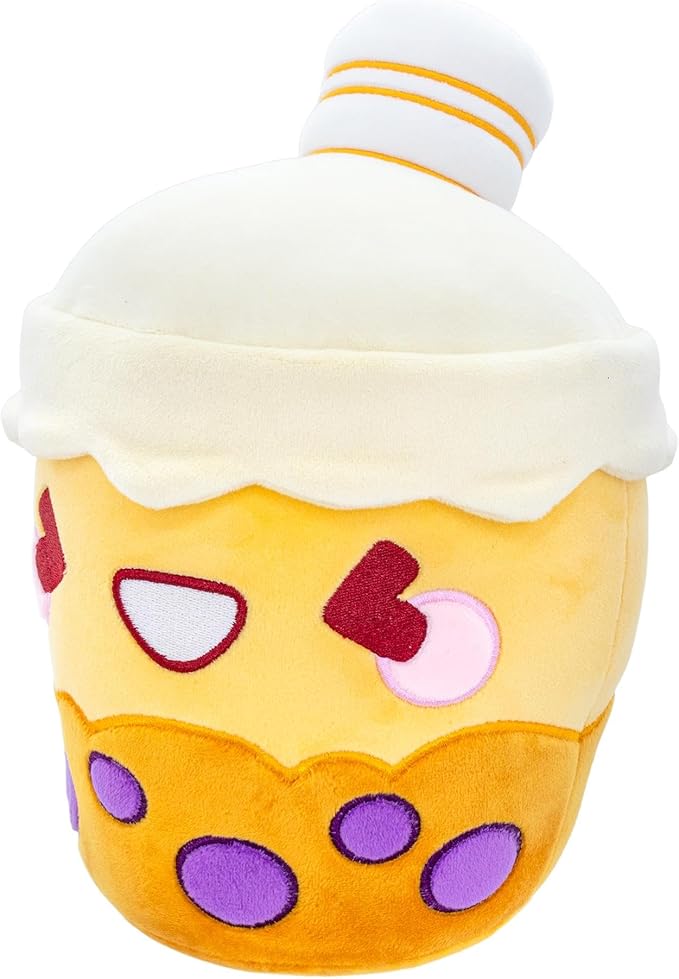 MochiOshis Boba Tea 10-Inch Character Plush Toy Mizuki Tapioshi | Plushie, Huggable Soft Stuffed Animal For Cuddling | Plush Figure Toy for Bubble Tea Lover | Officially Licensed MochiOshis Boba Plush
