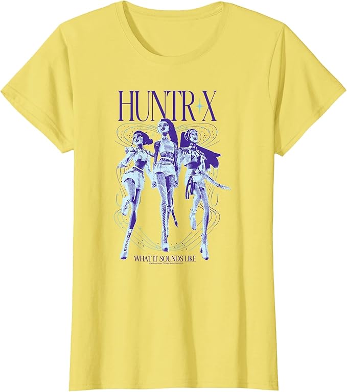 Kpop Demon Hunters Halloween Huntrix What It Sounds Like T-Shirt