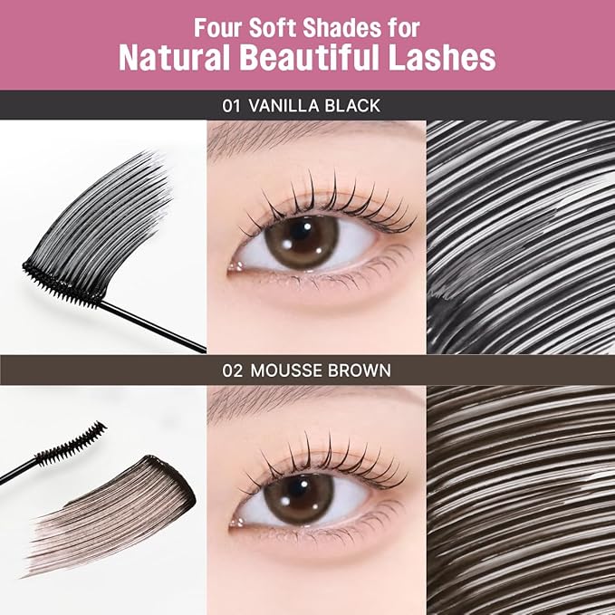 CLIO Kill Lash Superproof Mascara Fine, Waterproof Fixing Mascara, Natural Defining Look, Long-Lasting & Lengthening, Clump & Smudge-Free, for Sensitive Eyes, Korean Makeup Beauty (03 MUTE EARL GREY)