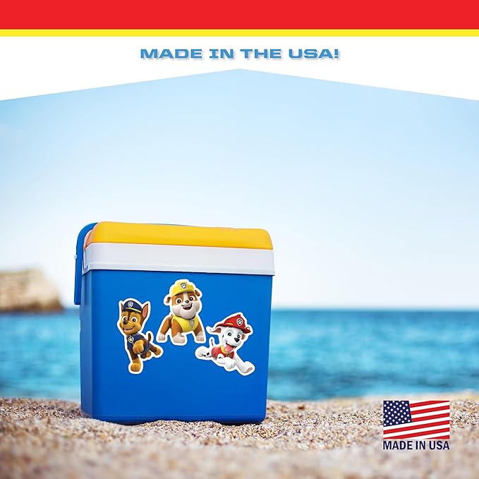 Paw Patrol Decals - Set of 4 Stickers Chase, Skye, Marshall, Rubble for Kids and Adults - Vinyl Decals for Laptop, Tumbler, Water Bottle, Vehicles - Nickelodeon Stickers