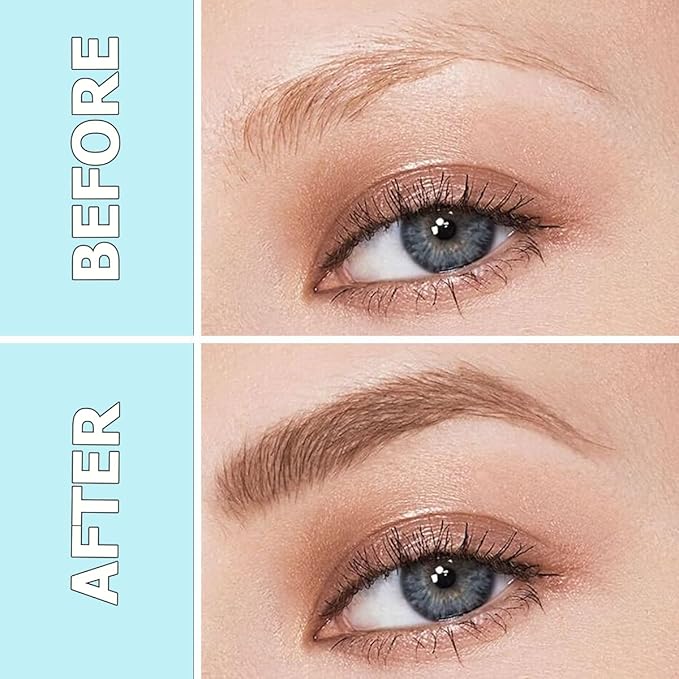 Eyebrow Serum,W3W Eyebrow Growth Serum Advanced Formula for Boost Longer, Fuller, and Thicker Brows Lashes,3 ML (White)