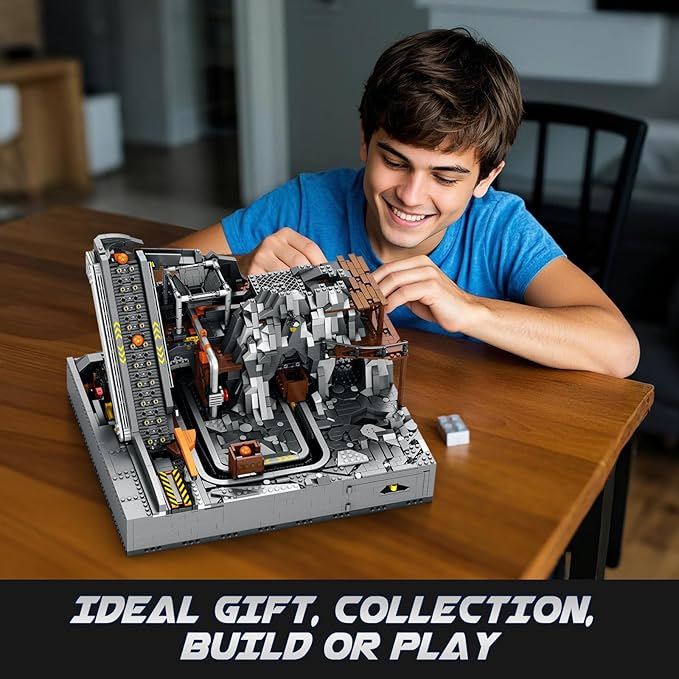 Electric Mining Machine Building Set with Dual Motors and GBC Balls, Technic Construction Toy Sets 22023, STEM Toy for Teens 14+, Adults & Engineers, Challenging Construction Vehicle Gift