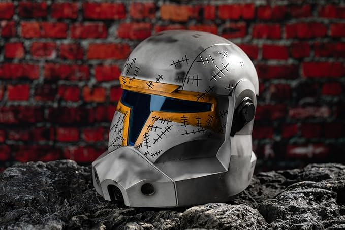 Evere SW Clone Arc Commander Helmet Cosplay Deluxe Halloween Collectible Prop