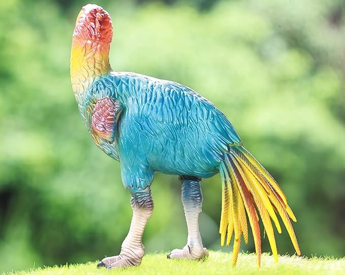 Gemini&Genius Brontornis Figurine Animal Toy, Prehistoric Bird Action Figure, Terror Bird, Collectible Brontornis Figurine Toy for Boys and Girls Gift (North American Thunderbird)