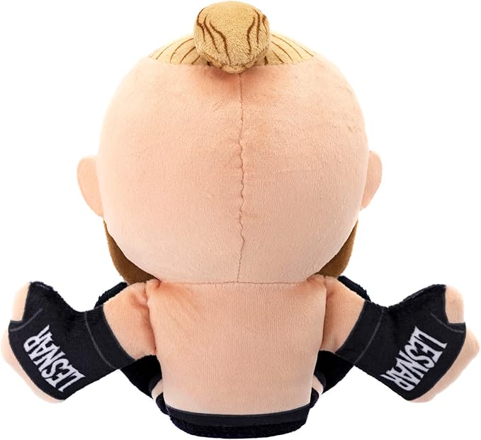 Bleacher Creatures WWE Brock Lesnar 8" Kuricha Sitting Plush- Soft Chibi Inspired Toy