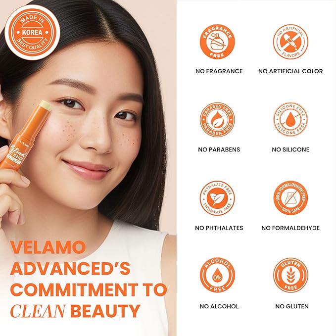 VELAMO ADVANCED Retinol Eye Stick: Plumping & Smoothing Under Eye Balm for Dark Circles, Puffiness & Wrinkles - Made in Korea, Upgraded Formula with Collagen, Niacinamide & Peptides 0.35 OZ/10g 3 Pcs