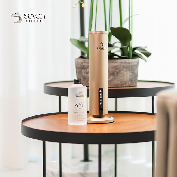 SevenAromas Mayfair | 45ml 1.5oz Hotel Scent Diffuser Oil | Floral | Peony, Vanilla & Magnolia | London-Inspired Luxury Aromatherapy