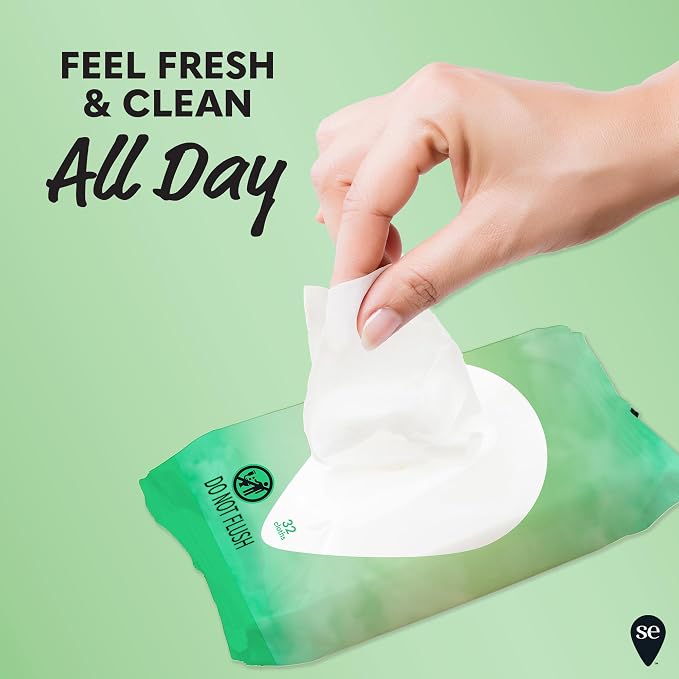 Summer's Eve Feminine Wipes, Aloe Love, Vaginal Wipes with Gentle pH-Balanced Micellar Water Formula, Feminine Care to Help Remove Vaginal Odor, Gynecologist Tested, 32 Wipes, 12 Pack