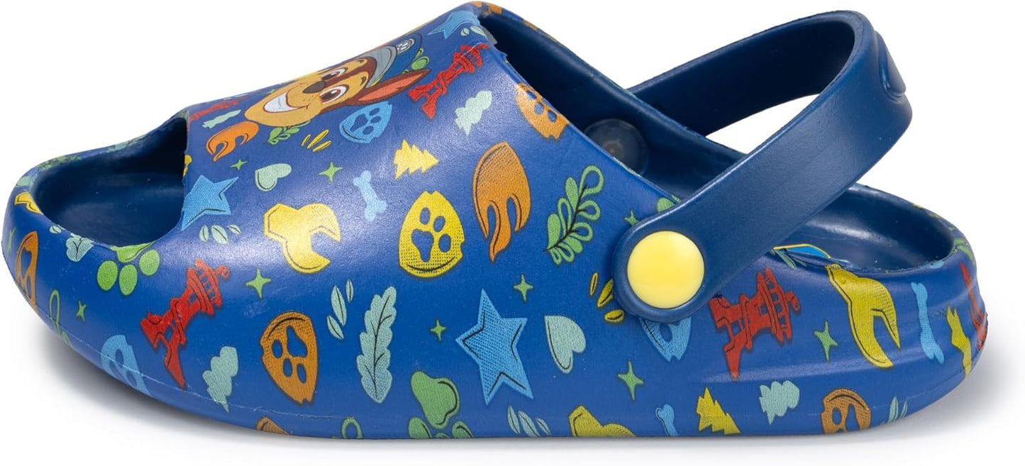 Paw Patrol Water Shoes for Toddlers - Marshall Clogs for Kids - True Sizing, Durable, Lightweight & Breathable Design Featuring Marshall from