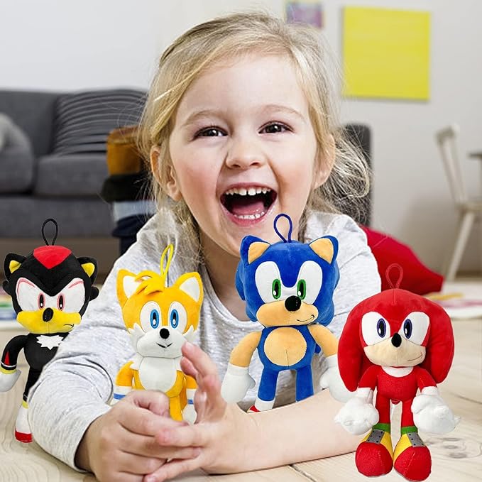 SHIRIA 2Pcs Plush Doll,The Movie Toy,Stuffed Animals Plush Pillow,Gift for Kids