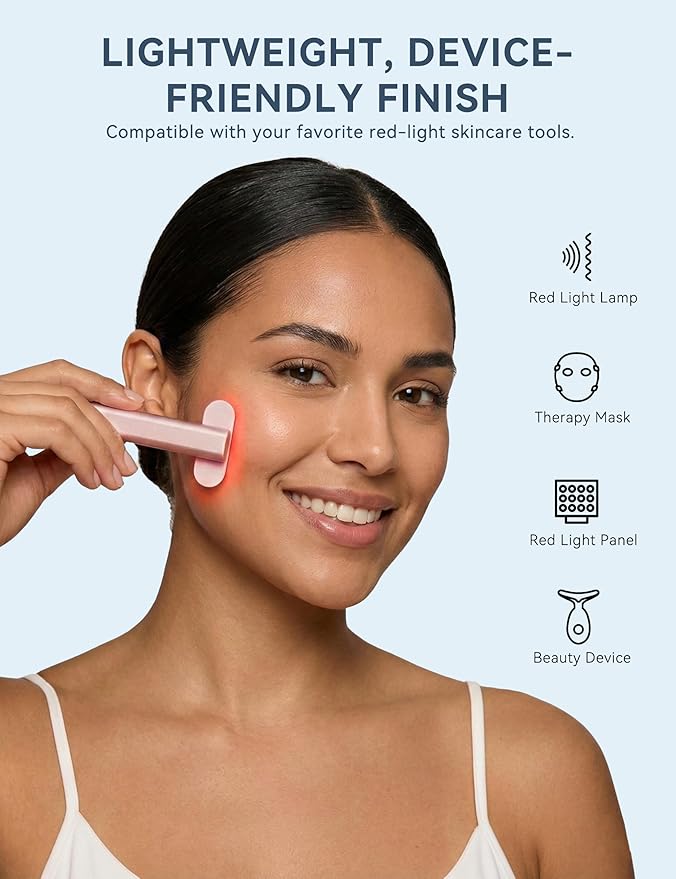Red Light Therapy Activation Serum for Face – Activation & Hydration Booster for LED Mask, Microcurrent & Facial Devices – Hyaluronic Acid, Green Tea, Niacinamide, Centella & Aloe – 1.01 fl.oz