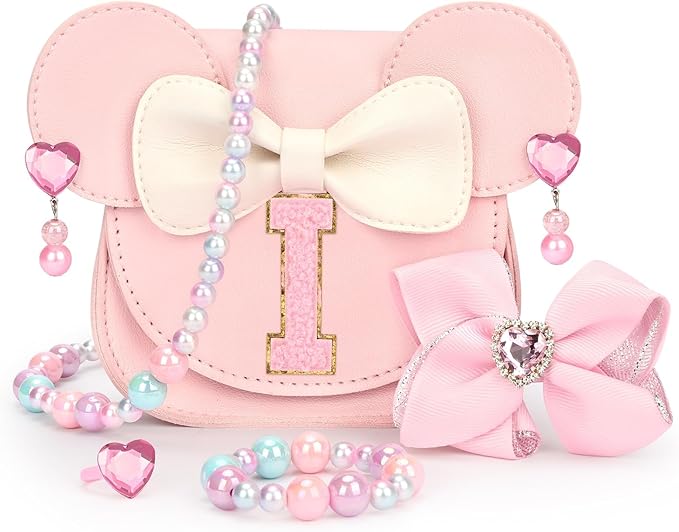mibasies Toddler Purse Gifts for Girls: 3 Year Old Girl Gifts, Mouse Toys Purse Set