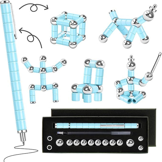 Fidget Pens Gifts for Teen Boys - Novelty Christmas Stocking Stuffers for Adults, Unique Birthday Gifts for Young Men Women Him Her Teenage Boys Girls, Cool Gadget Stress Relief Toys for Adults