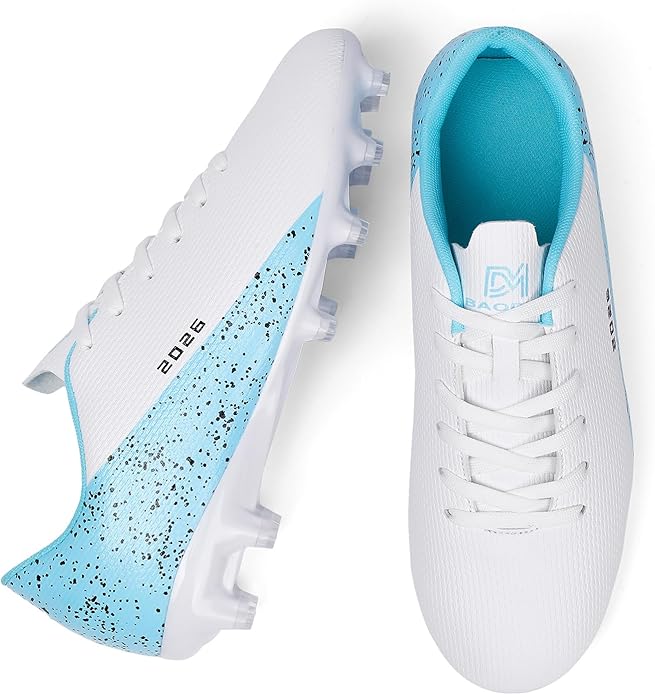 Mens Soccer Cleats Womens Indoor Soccer Shoes Wide Baseball Turf Shoes Adult Youth Rugby Shoes Big Boys Small Spikes AG TF Football Boots