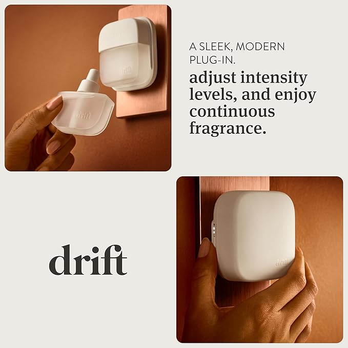 Drift Home Scent Diffuser Refills – Cabana (2 Pack) - Long-Lasting Home Diffuser - Clean Fragrance - Non-Toxic - Pet-Safe - Device Not Included