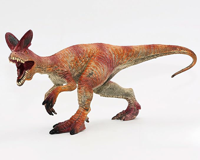 Gemini&Genius Dilophosaurus Dinosaur Toys for Kids, Dino Action Figure, Party Supplies, Dinosaur World Cool Birthday Gifts to Kids