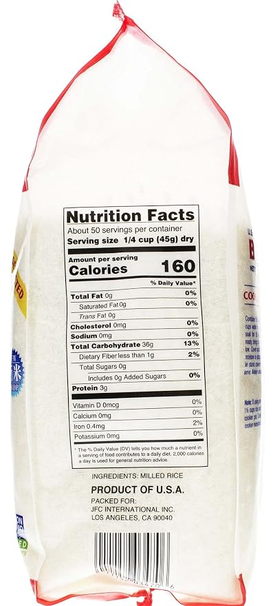 Botan Calrose, Rice Calrose Extra Fancy, 80 Ounce (Pack of 2)