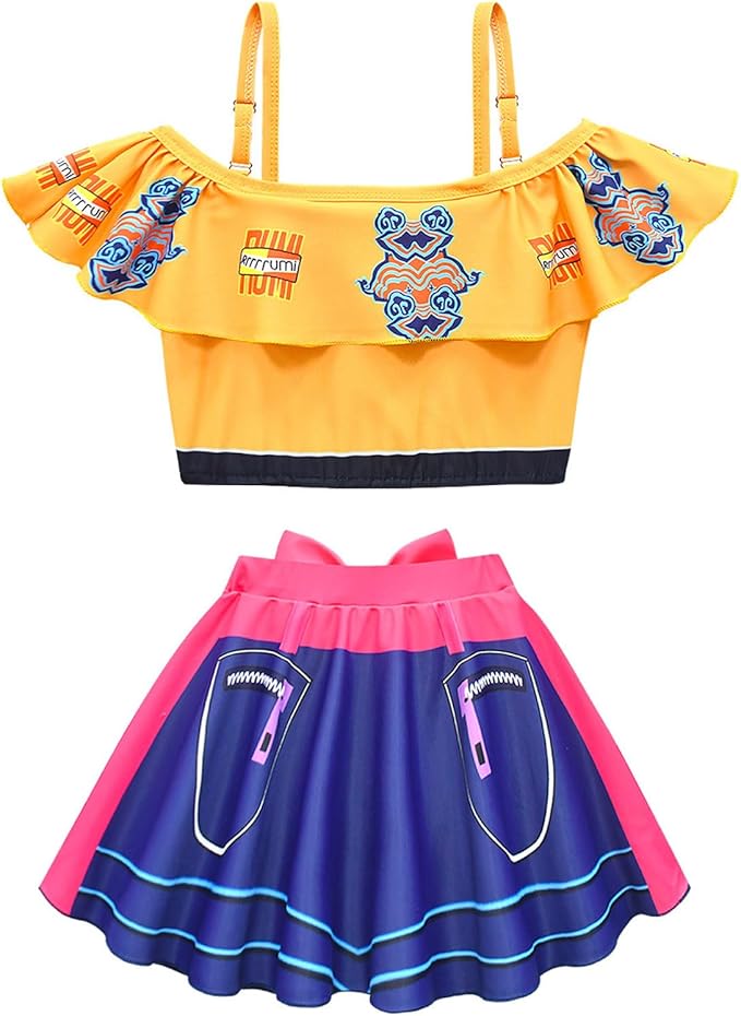 Swimsuits for Girls Merch Costume Swimwear for Kids Bathing Suits