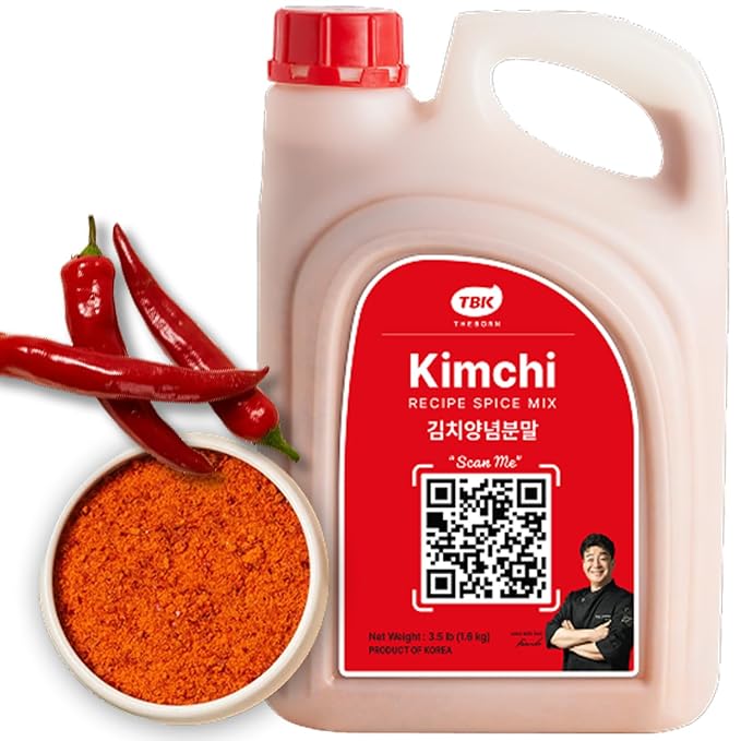 TBK THEBORN Kimchi Seasoning, Korean Kimchi Recipe Spice Mix 1.6kg | Convenient seasoning blend with savory Korean flavor for homemade kimchi, kimchi stew, fried rice and noodles