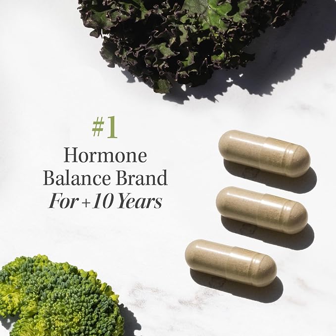 Menopause Support Gummies, Hormone Balance for Hot Flashes & Night Sweats | Mood & Bloating Support, With Phytoestrogen Soy Vitamin D3 PABA Biotin, Vegetarian, Gluten-Free, 60 Black Currant Gummies