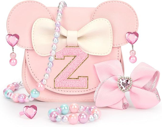 mibasies Toddler Purse Gifts for Girls: 3 Year Old Girl Gifts, Mouse Toys Purse Set