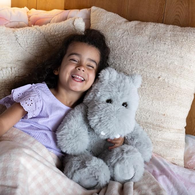 Vermont Teddy Bear Hippo Stuffed Animal - Soft Hippo Plush from, 18" Stuffed Hippopotamus for Kids