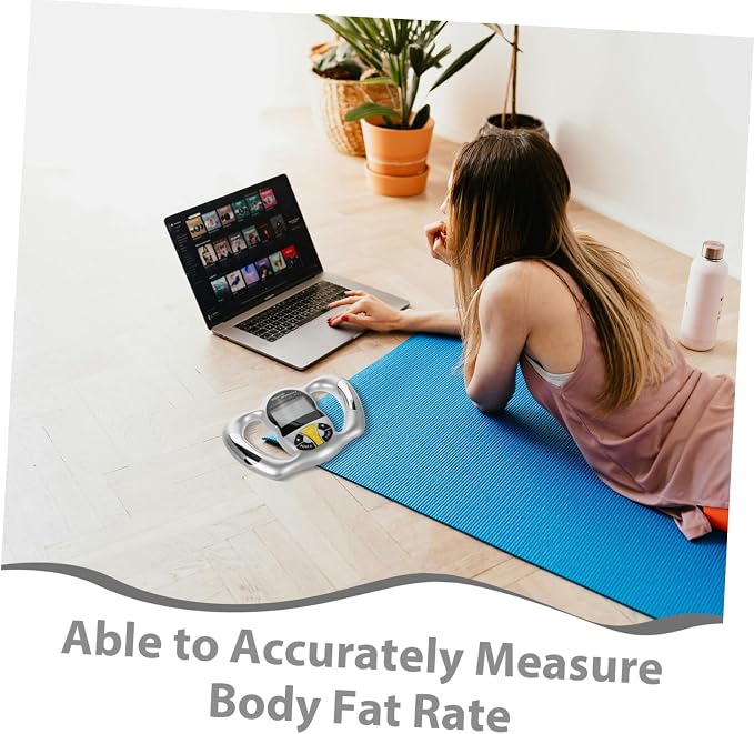 Digital Fat Measurement Device with LCD Screen Portable Handheld BMI Analyzer for Precise Percentage and Index Testing User-Friendly Interface for Reliable Health Monitoring