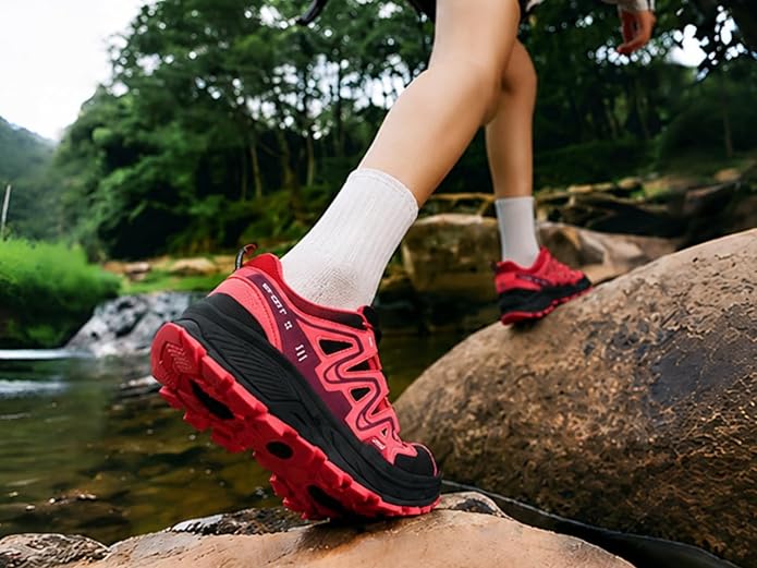 Women Hiking Shoes Casual Non-Slip Lightweight Comfortable Running Fashion Sneakers Walking Trekking Outdoor Shoes