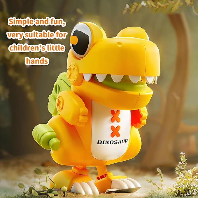 4 Pcs Toddler Dinosaur Toys for Kids 3-5,Dinosaur Toys for Ages 5-7,Walkable Dinosaur Wind Up Toys for Toddlers 3 4 5 6 7 8,Mini Dinosaur Figures Keychains Cute,Boys and Girls Easter Basket Stuffer