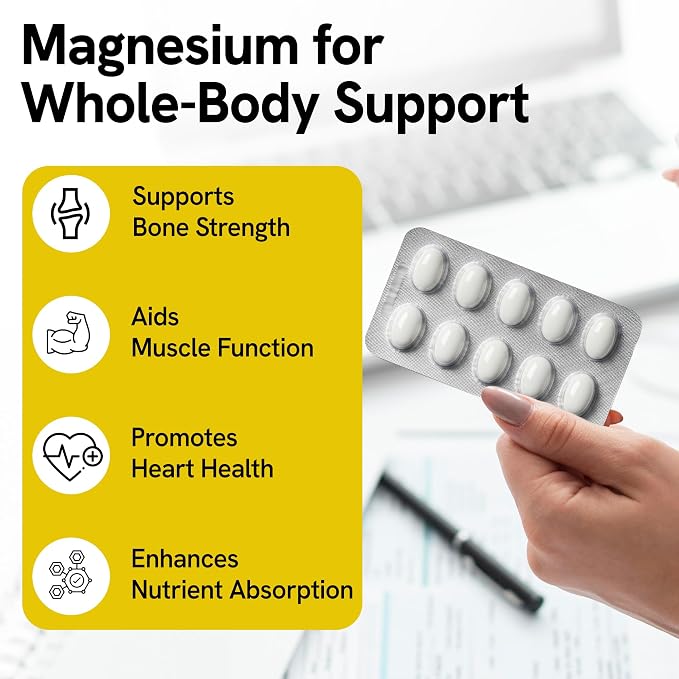 Magnesium Glycinate Softgels 400mg - 60 Soft Gels - High Absorption Magnesium Glycinate for Better Sleep, Muscle Recovery & Relaxation - Better Mood, Restful Sleep, Faster Recovery