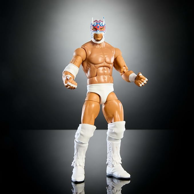 Mattel WWE Elite Action Figure & Accessories, Series #113 6-inch Collectible Dragon Lee with 25 Articulation Points & Swappable Hands