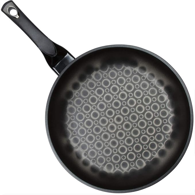3D Marble Non-Scratch, Non-Stick Coating Fry Pan, Made in Korea. (30cm)