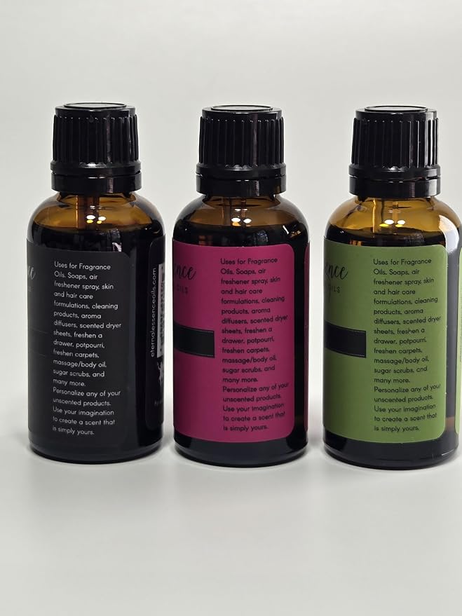 30ML - Trio (3) - Monkey Farts, Dragons Blood & Mermaid - Premium Fragrance Oil Trio - 30ML