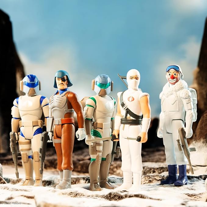 Super7 G.I. Joe Storm Shadow 3.75 in Reaction Figure