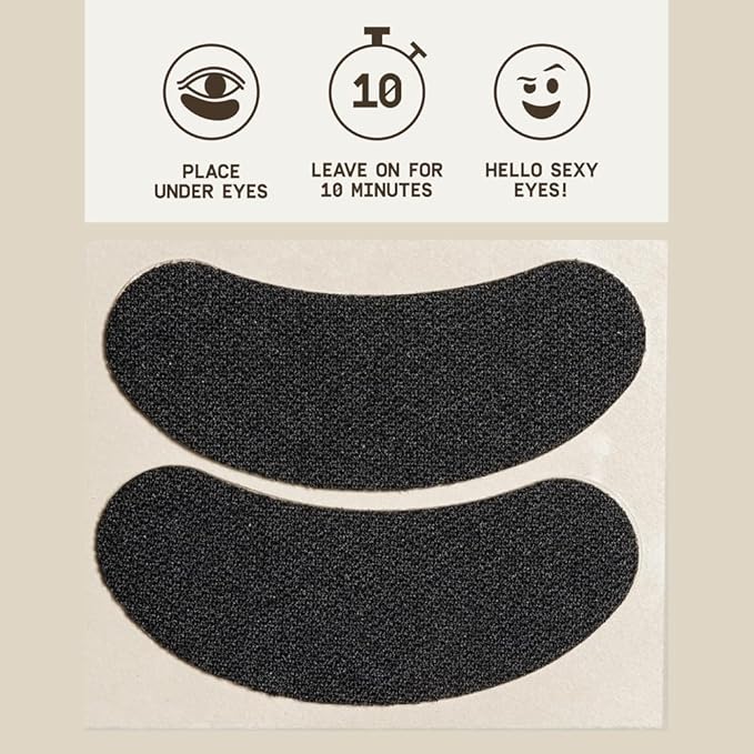 PAPATUI by Dwayne Johnson Fast-Acting Under Eye Patches for Men | Ageless Action to Reduce Puffiness, Dark Circles and Fine Lines | Made with Niacinamide, Hyaluronic Acid, Caffeine | 6ct