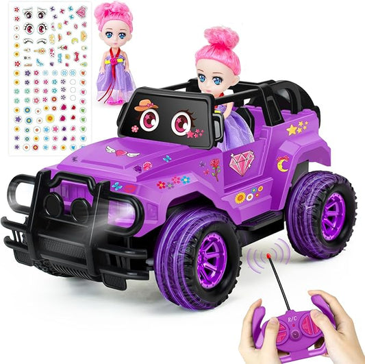 YongnKids Remote Control Car for Kids, 1:20 Scale Rc Trucks for Boys Age 4-7, Rc Truck Cars Toys for Ages 5-7 8-13 Boys Girls Birthday Gift