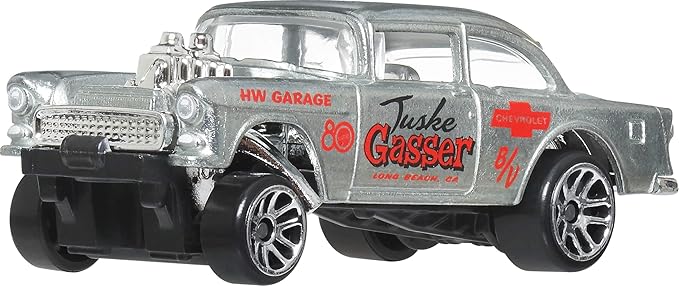 Hot Wheels Mattel 80th Anniversary 7-Pack Ride-On Toy Cars, Includes 7 Mini Cars, Ages 3 and up, Metal JHF01