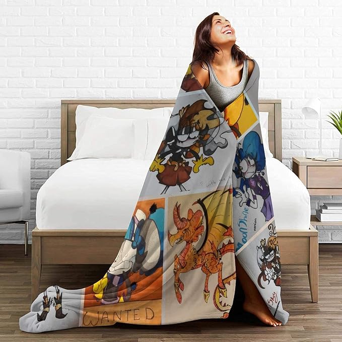 QETXVI Custom Blanket with Photos Text Customized Blanket Personalized Flannel Throw Blankets for Adult Kid Birthday Christmas Halloween Fathers Mothers Valentines Gift - 40"x 50"