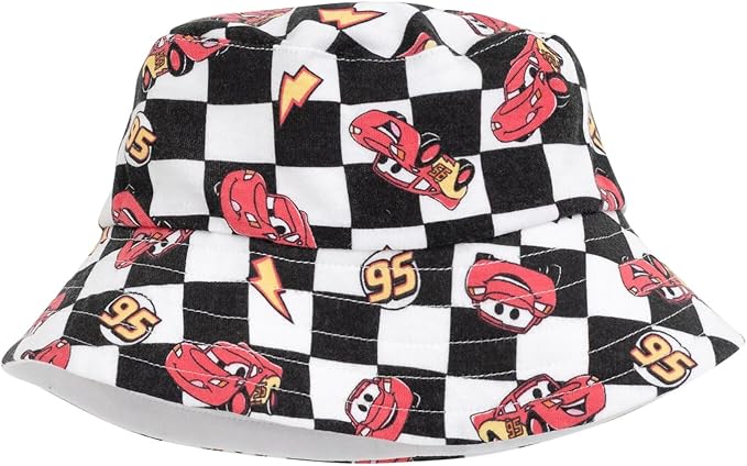 Disney Baby Romper and Reversible Bucket Sun Hat Outfit Set Newborn to Infant Sizes (Newborn - 24 Months)