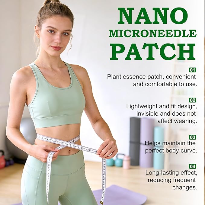 Moringa 10-in-1 Nano Microdarts Patch, 2026 New Advanced Moringa Patches, Natural Skin Care Patchs for Women and Men, Firming Skin, Gentle Formula for All Skin (2 Boxes)