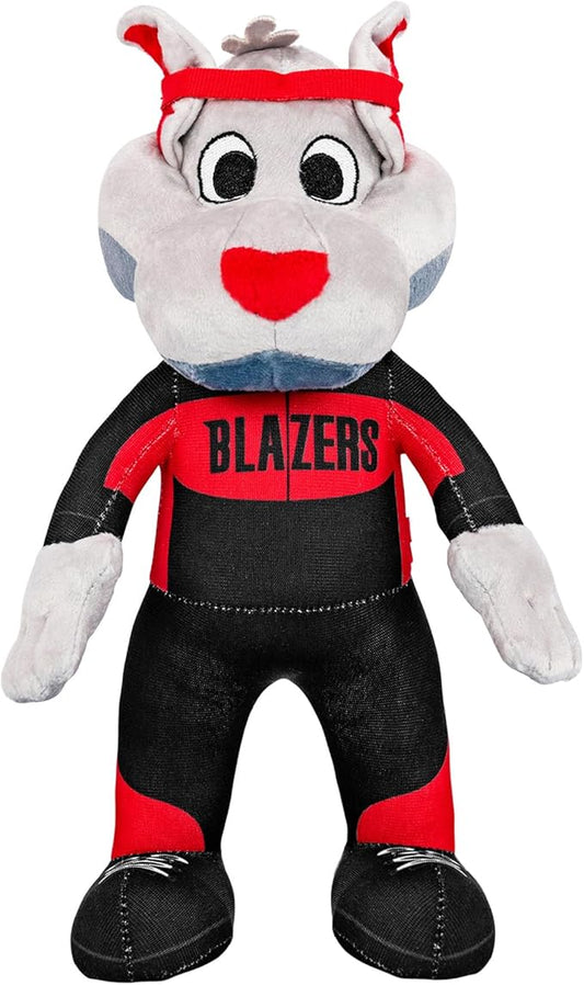 Bleacher Creatures Portland Trailblazers Blaze 10” Plush NBA Plush Figure (2025) - A Mascot for Play or Display