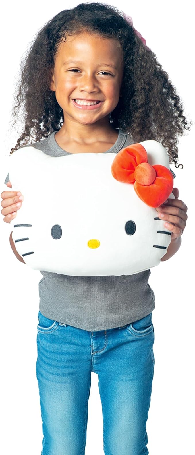 Northwest Hello Kitty Small Cloud Pillow 12 Inch – Plush Stuffed Pillow, Bedroom Decor, Great Gift Idea