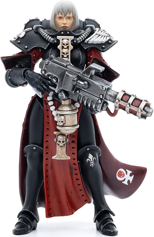 JOYTOY 1/18 Action Figures - Warhammer 40,000 Adepta Sororitas Battle Sister Sister Ludwenna - 4‘’,Classic Character,Collectible,Age 15 and Above
