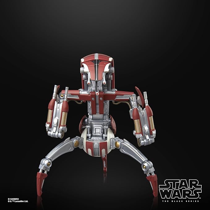 STAR WARS The Black Series KX Security Droid Enforcer & Droideka, Jedi: Survivor Gaming Greats Collectible 6 Inch Action Figure 2-Pack (Amazon Exclusive)