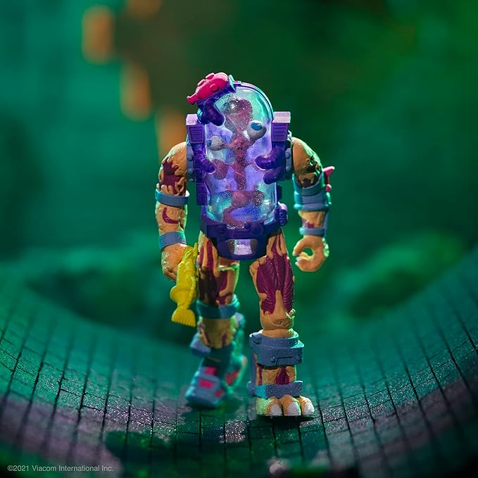 Super7 Teenage Mutant Ninja Turtles Mutagen Man 3.75 in Reaction Figure