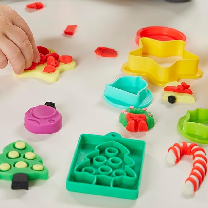 Play-Doh Holiday Set of Tools, 43 Accessories & 10 Modeling Compound Colors, Non Candy Halloween Handout Toys & Party Favors, Kids Arts & Crafts, Preschool Toys, Ages 3+ (Amazon Exclusive)