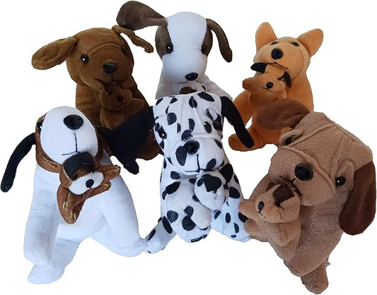 Plush Pets - Dogs Holding Puppies, Cats Holding Kittens (Dogs Holding Puppies)